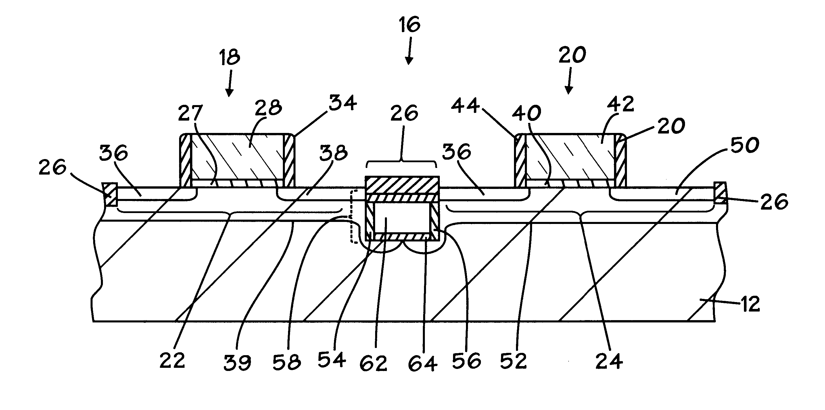 Method of making air gap isolation by making a lateral EPI bridge for low K isolation advanced CMOS fabrication