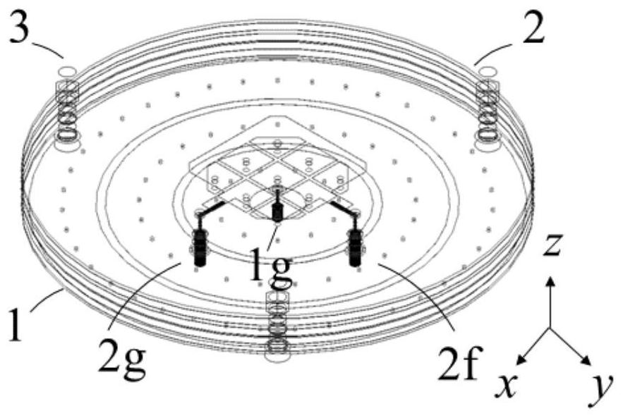 A dual-band triple-polarized antenna based on a closed mushroom-shaped unit structure