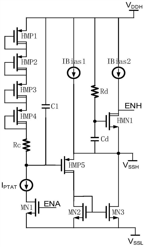 A gate drive circuit without static power consumption