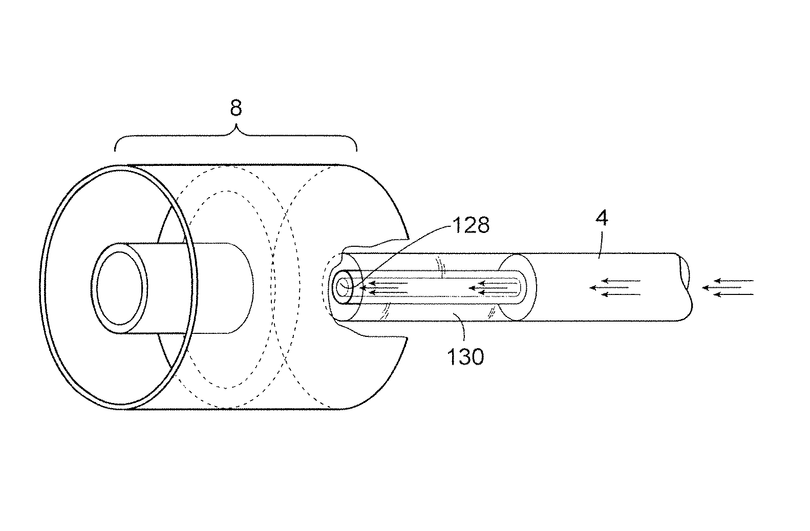 Device to indicate priming of an infusion line
