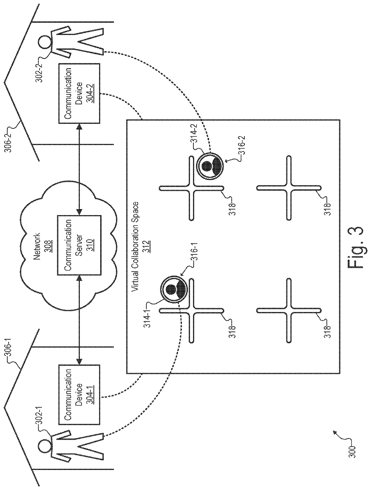 User-definable sound boundaries to regulate audio communication within a virtual collaboration space
