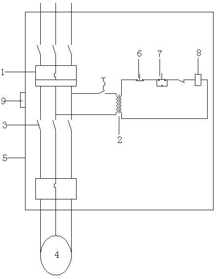 Indirect control system of rewinding machine