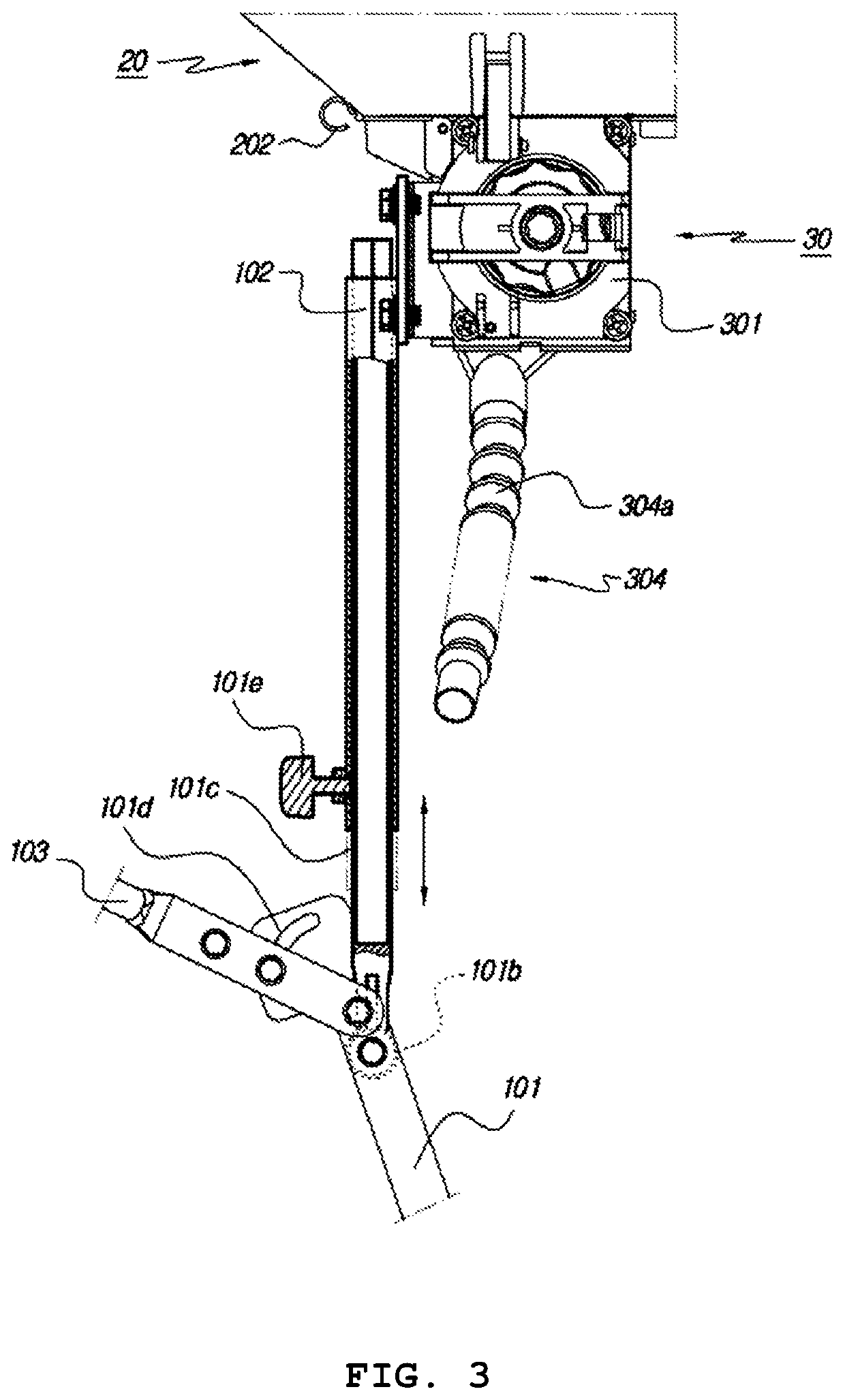 Manual granule spreader