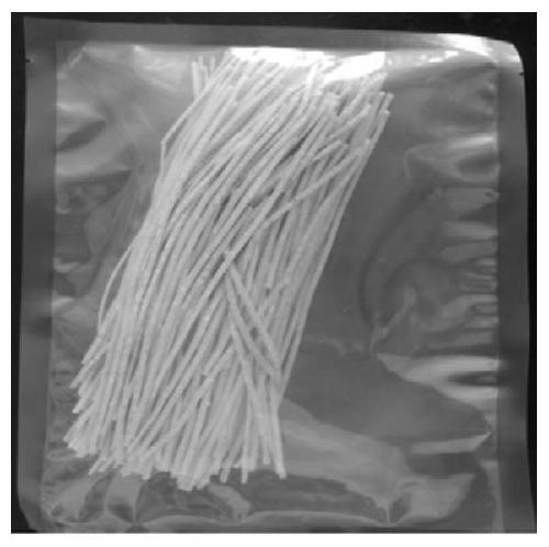 Buckwheat semi-dry noodles and its processing and preservation method