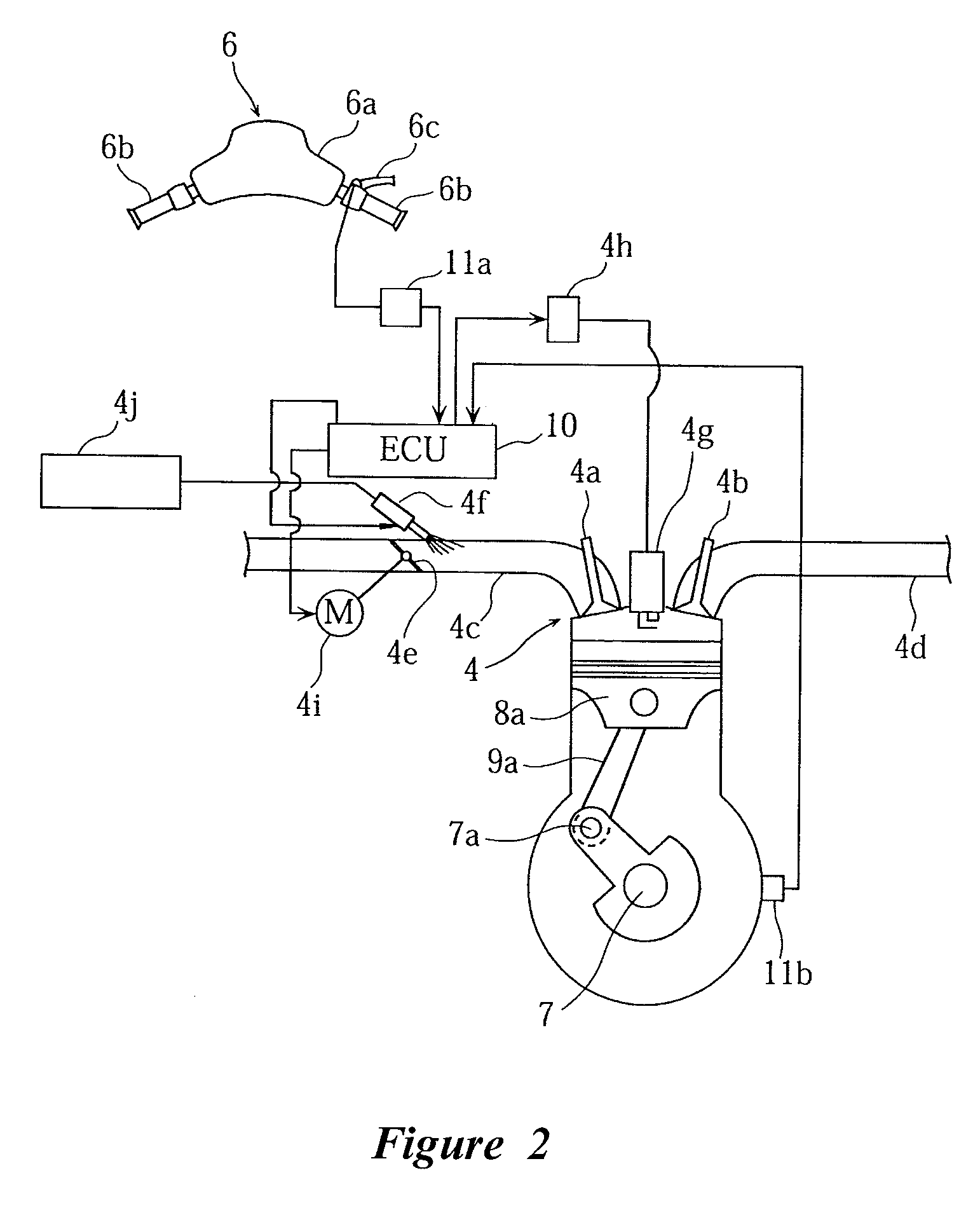 Multiple-Cylinder Engine for Planing Water Vehicle