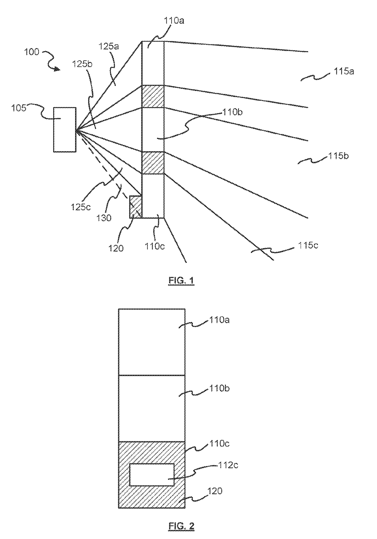 Infrared detection device and masking section