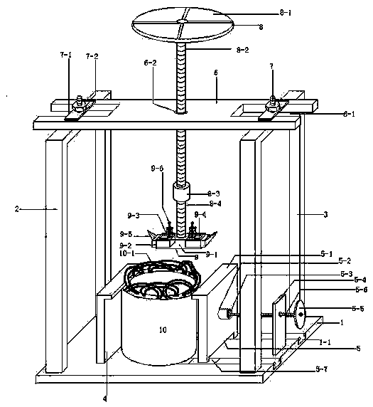 A device for conveniently dismantling motor stator winding