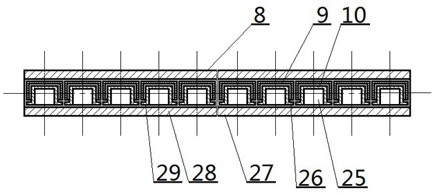 Device capable of rapidly sleeving rhododendron grafting scion protective sleeve