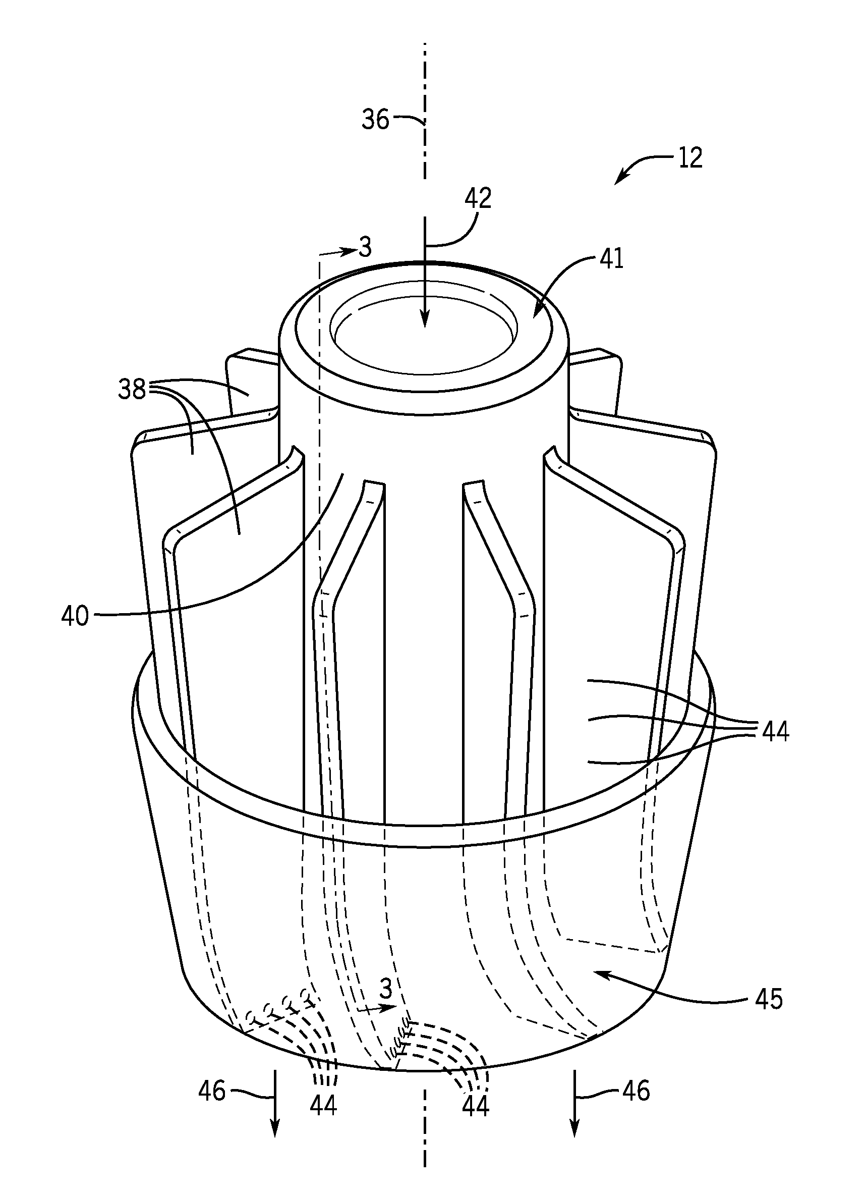 System having layered structure and method of making the same