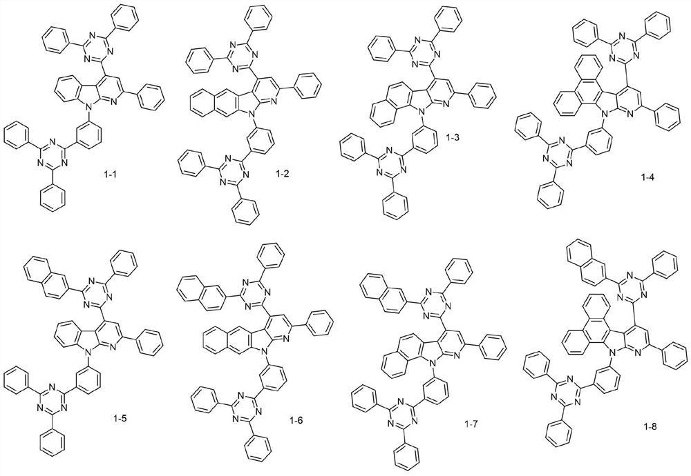 Triazine-containing compound and organic light-emitting device thereof