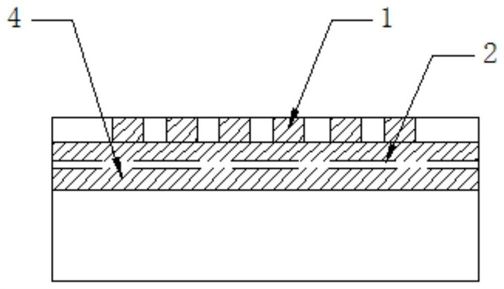 Concrete construction joint repairing structure and repairing method thereof