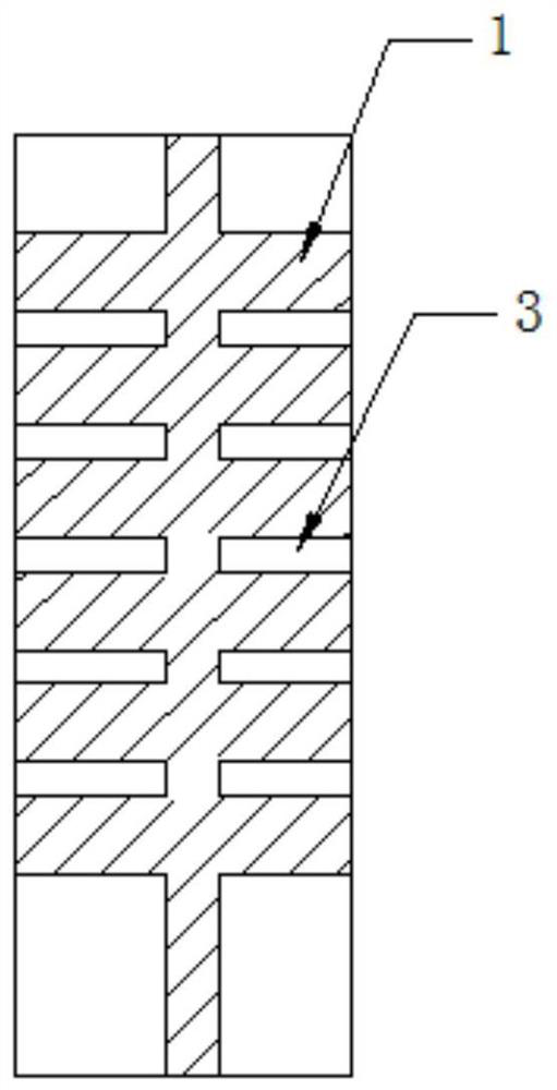 Concrete construction joint repairing structure and repairing method thereof