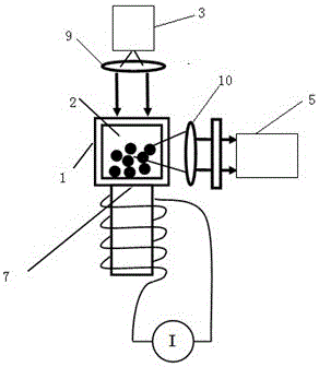 Fluorescence detection method for time resolution fluorescence marker and device of method