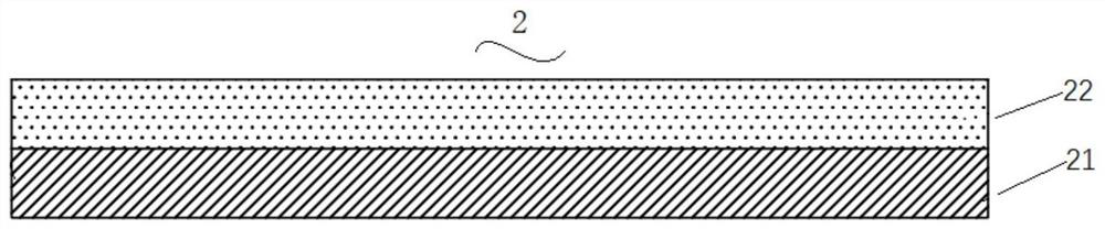 Filtering device with electrostatic spinning nanofiber cloth in bimodal distribution and mask