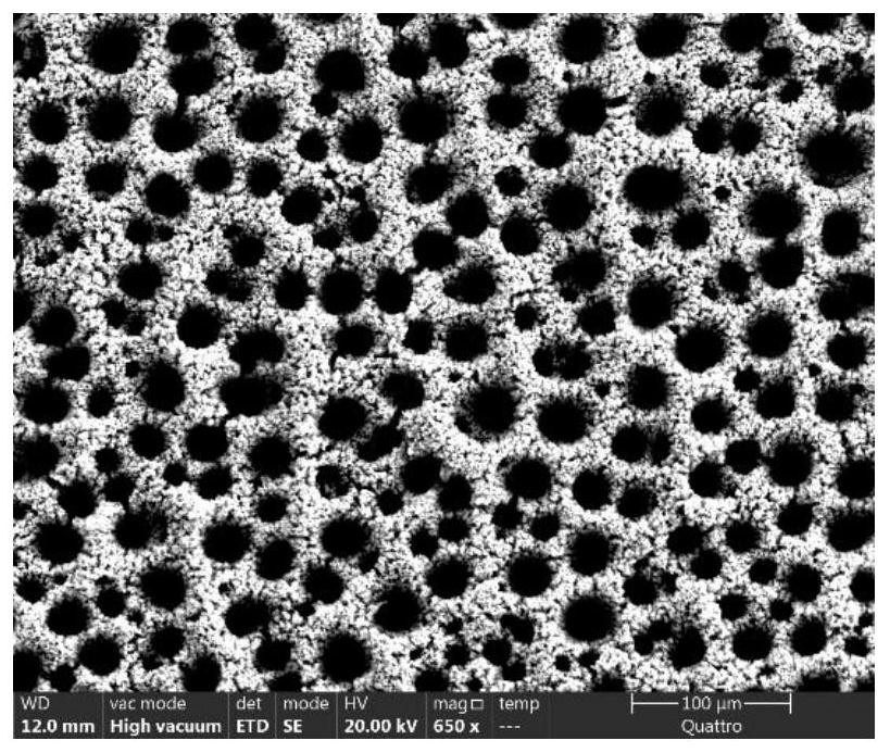 Method for preparing ultra-thick three-dimensional porous copper micro-film