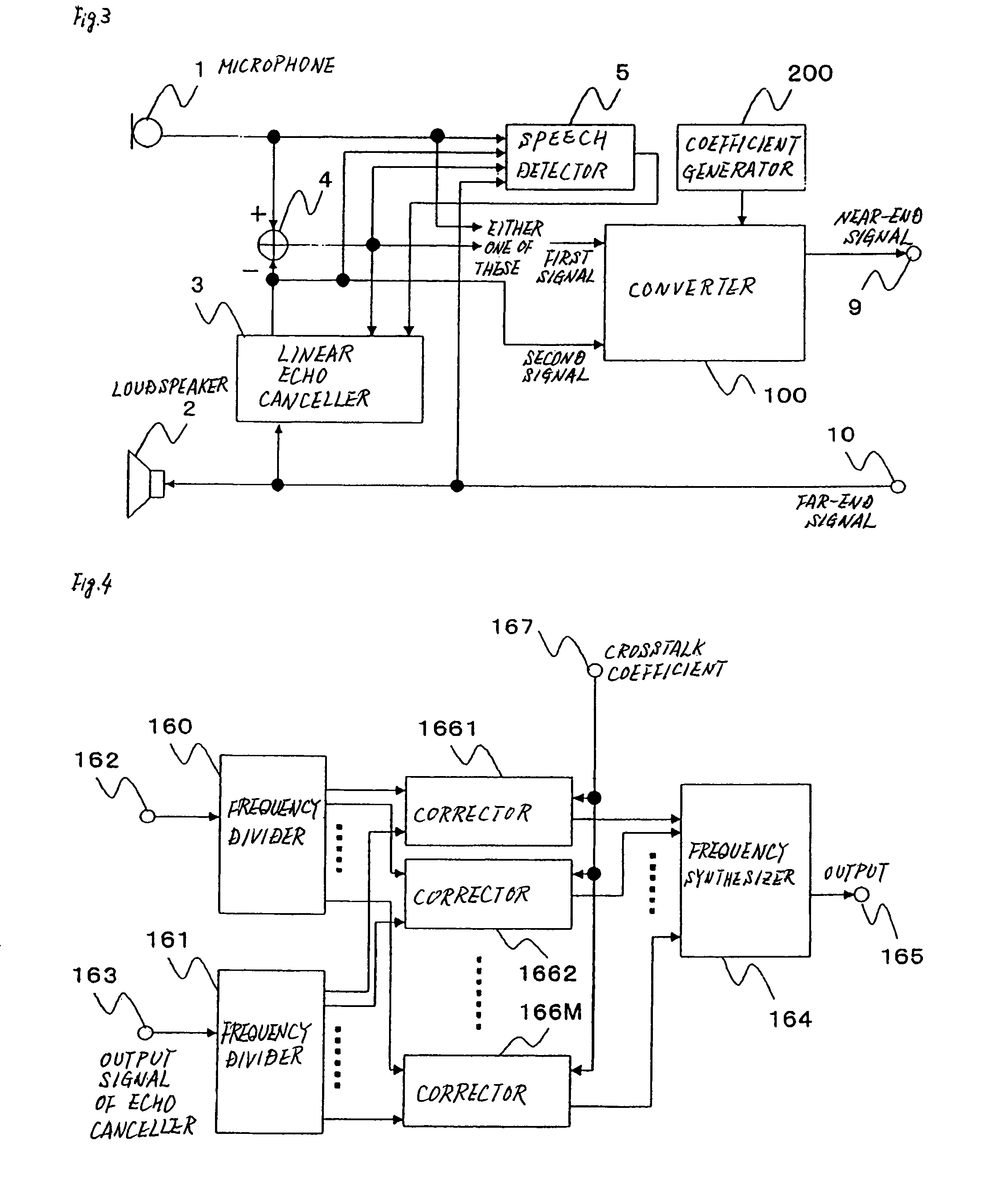 Echo suppressing method and apparatus