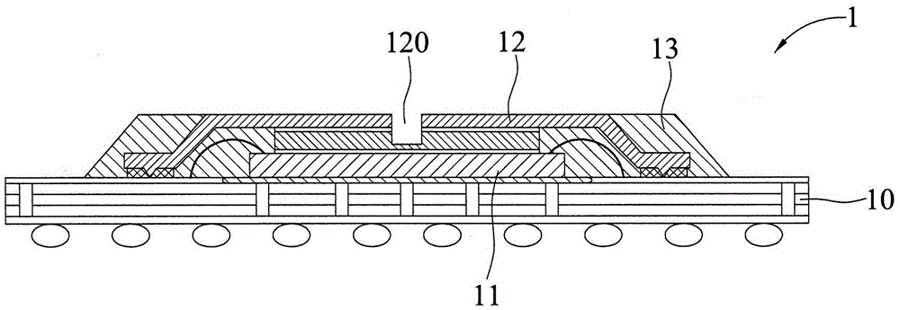 Semiconductor package structure and its heat sink