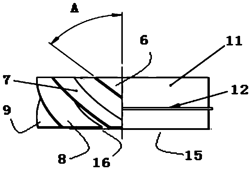 Single-layer cyclone device for combustion chamber of heater