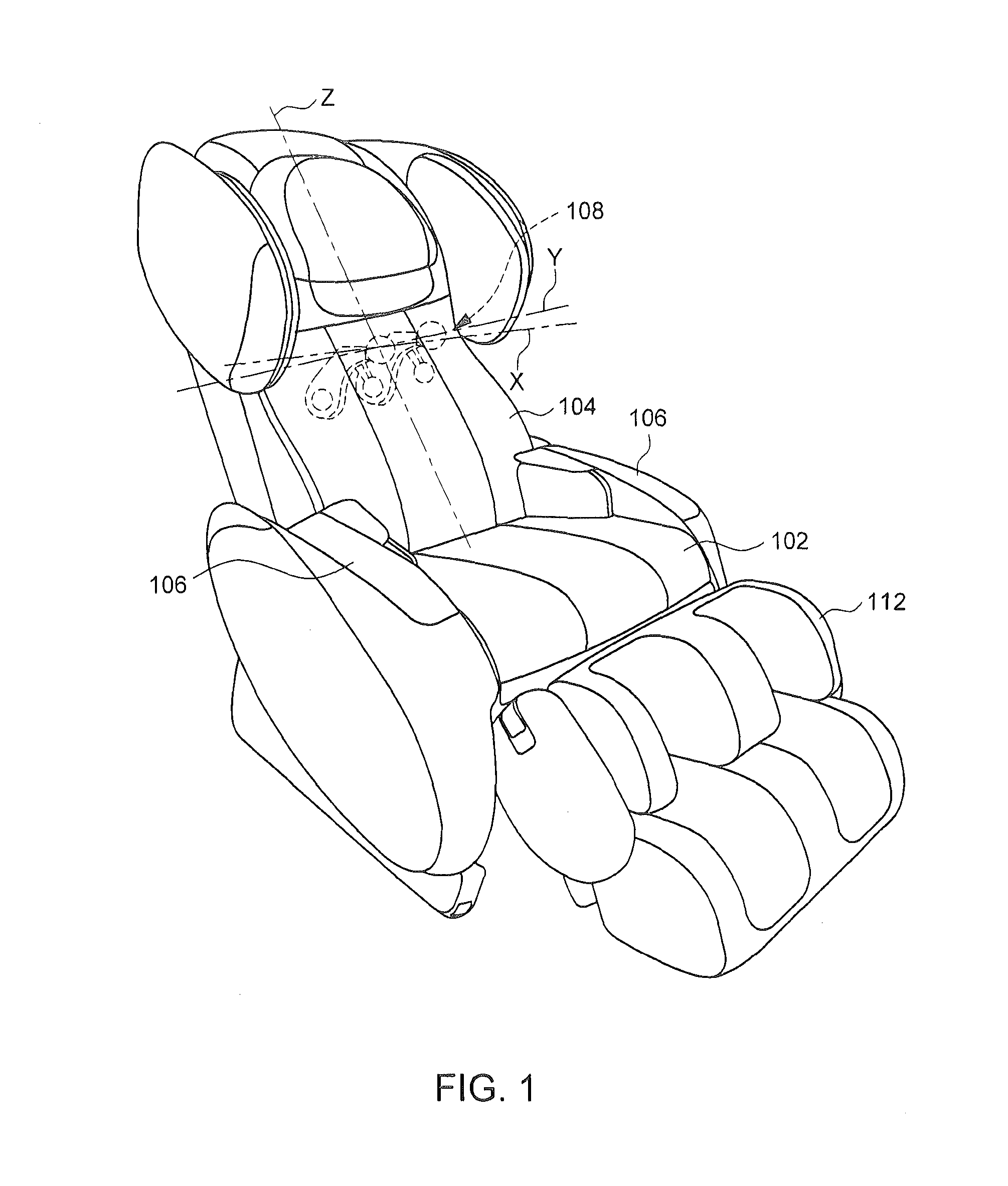 Massage chair and method of driving the same
