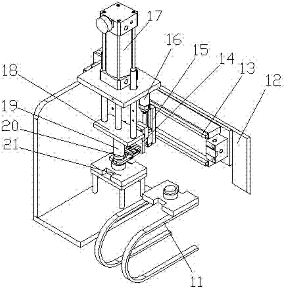 Automatic assembling and detection equipment for electromagnetic oven anode