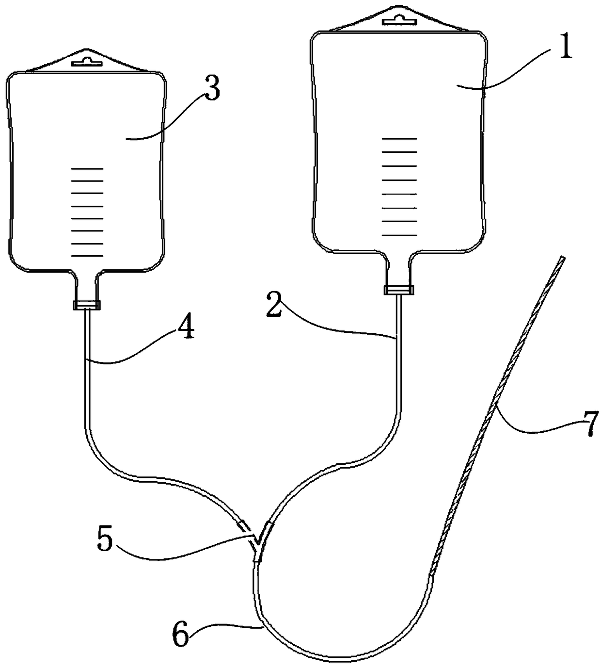 Peritoneal dialysis device for nephrology department