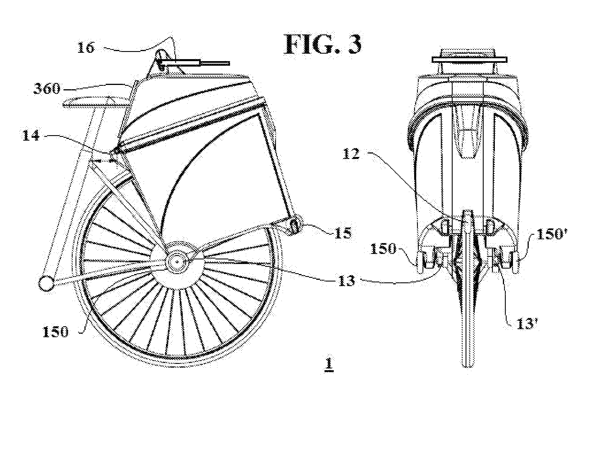 Method for mounting a cycle carrier system