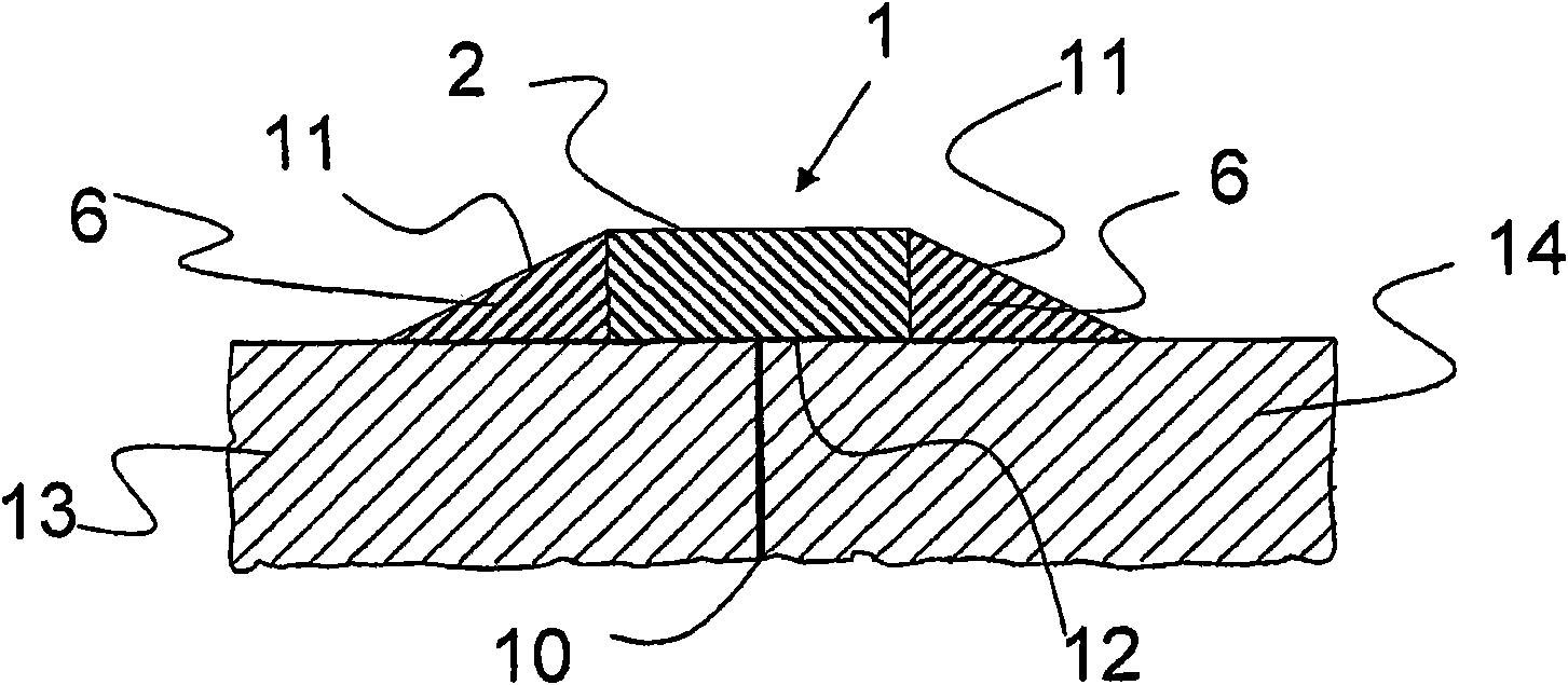 Strip for connecting and/or sealing a joint