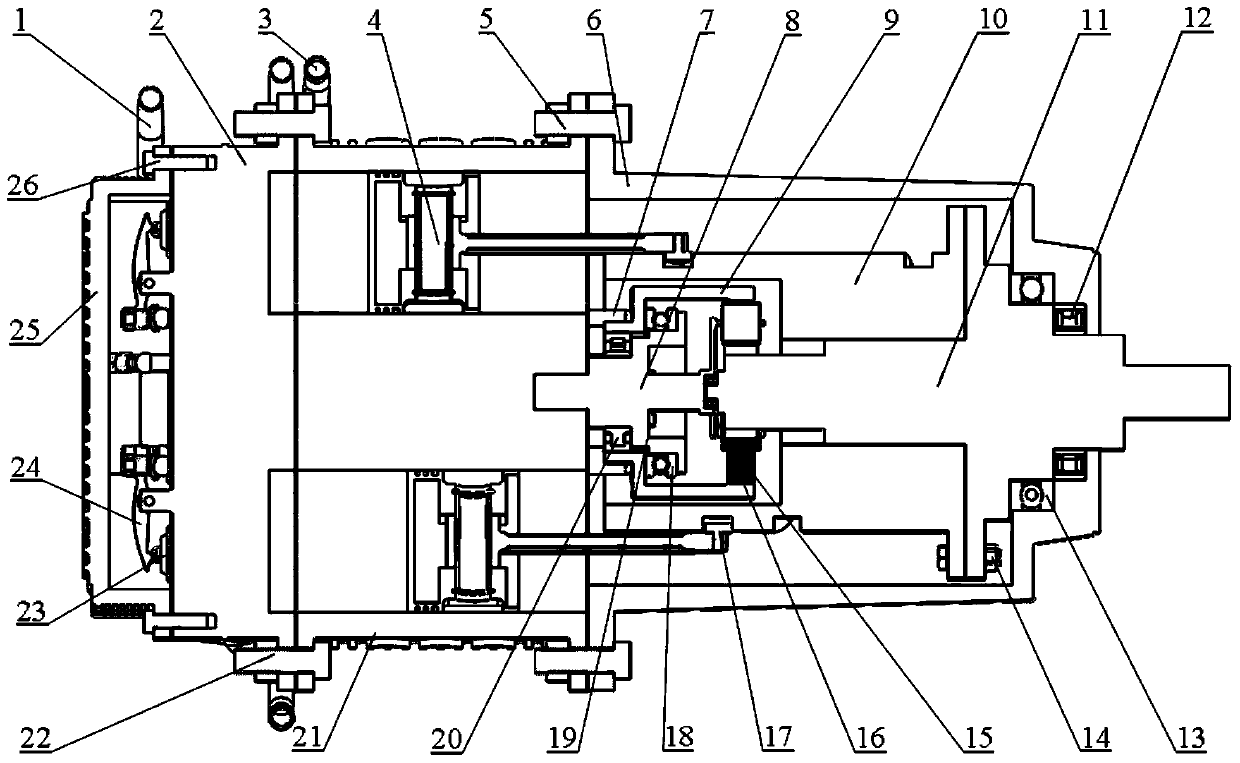 Cylindrical cam crankless engine