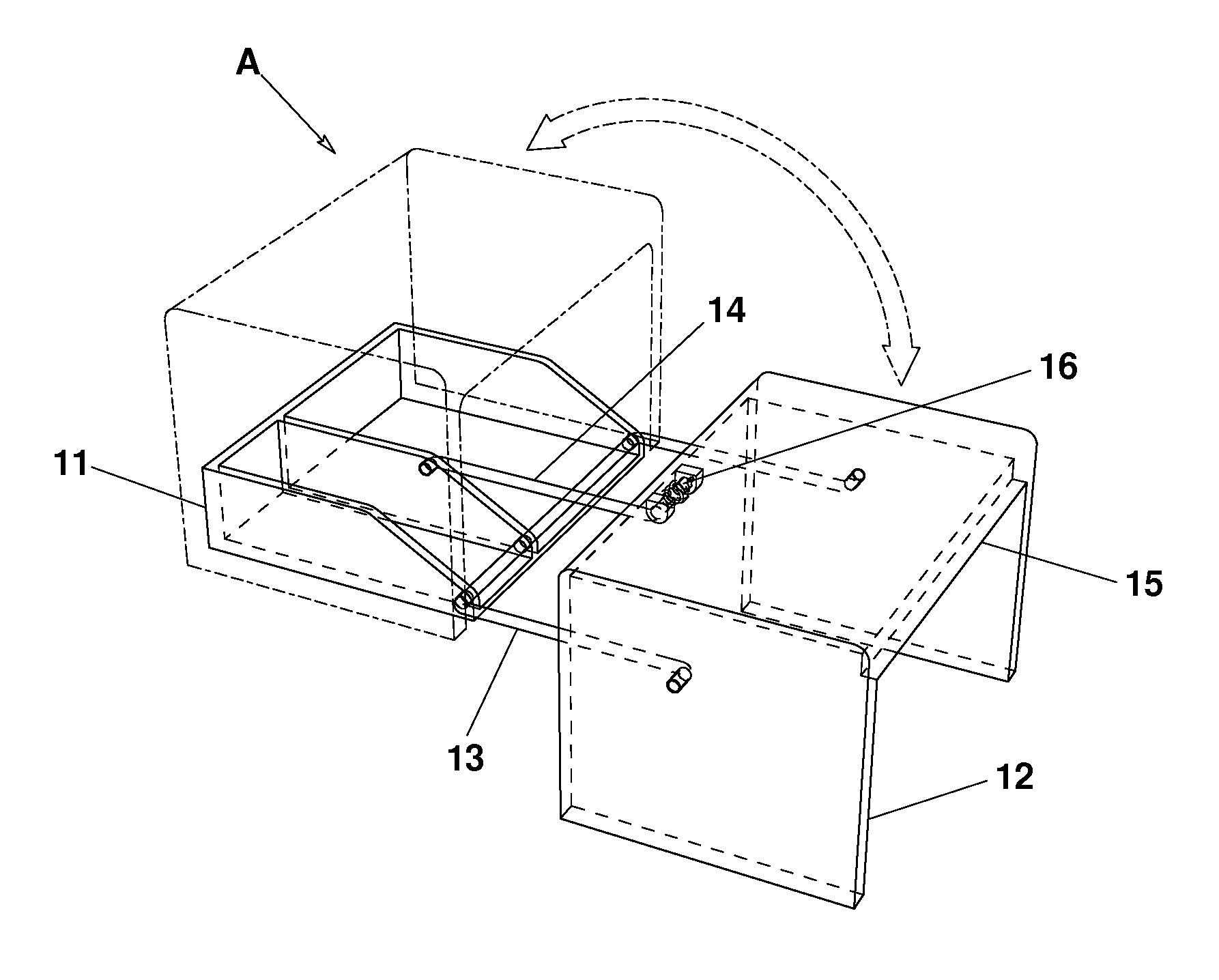 Retractable step stool/ access device