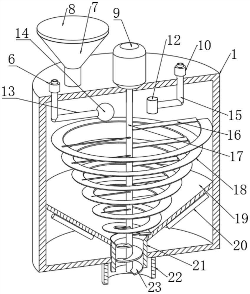 Biological fermentation bran and processing equipment thereof