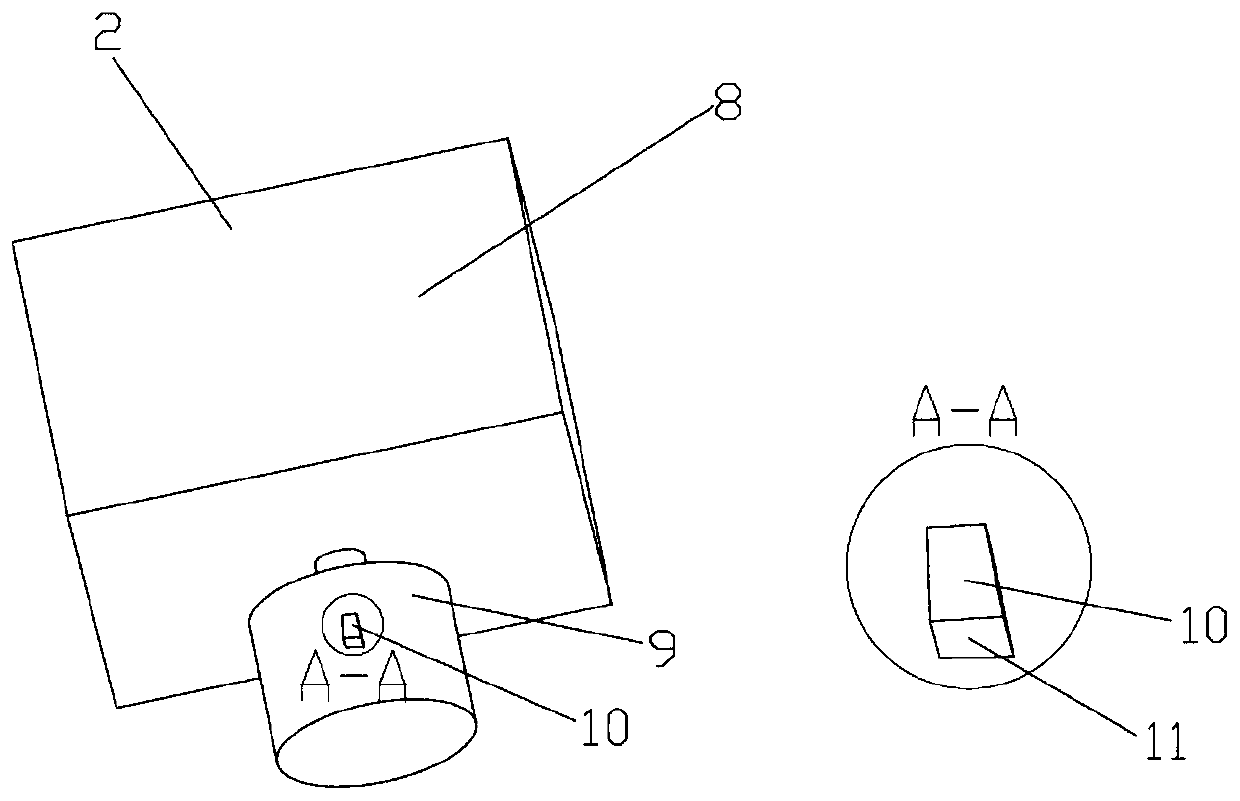 Automatic start-stop and fire regulation device based on gas stove