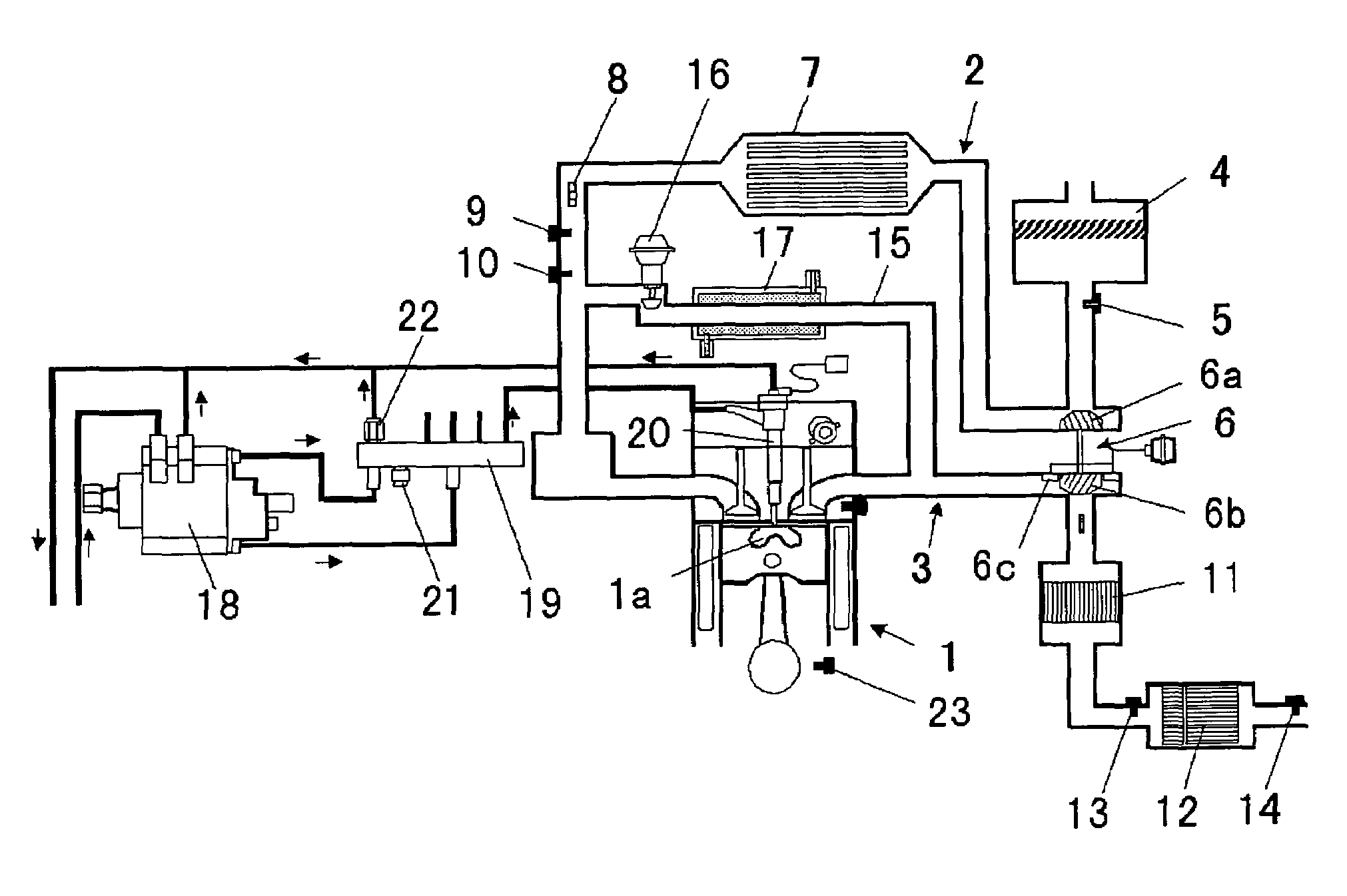 Engine exhaust particulate after-treatment system