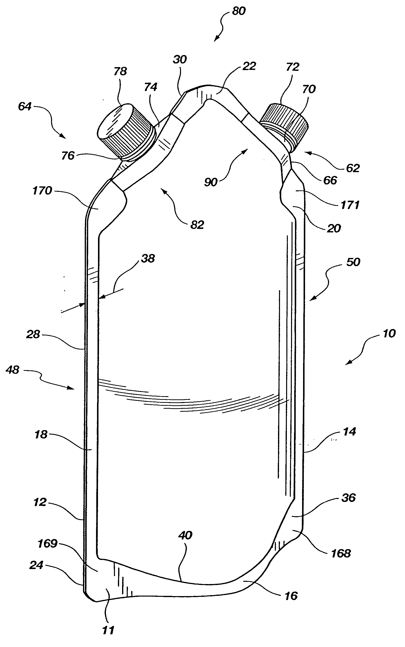 Multispout hydration system