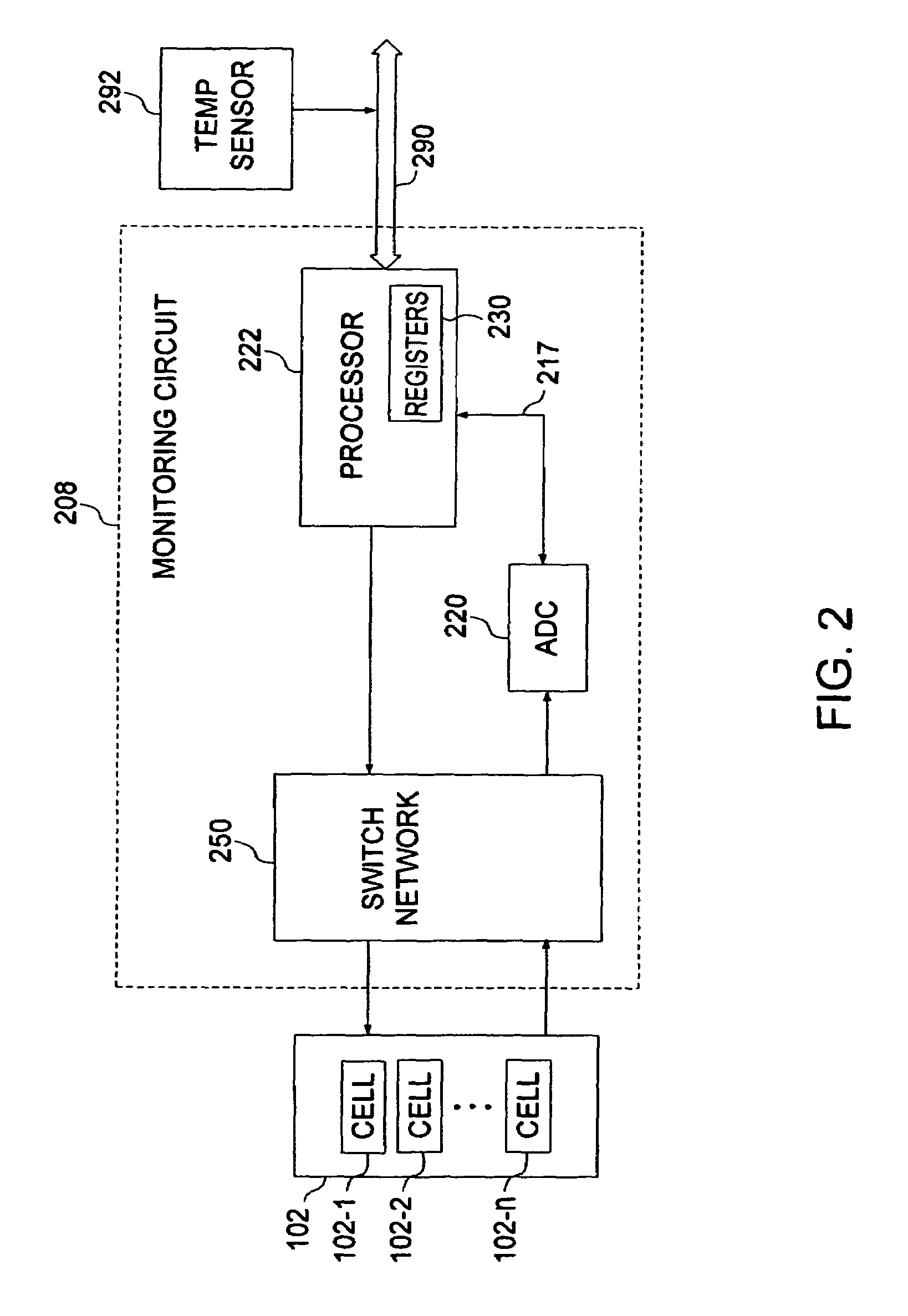 Battery cell monitoring and balancing circuit