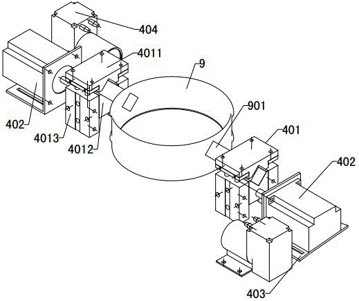 Detection device for uniformity of output particles of wet ball mill
