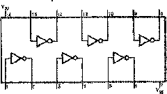 Inverter-based chaotic oscillating circuit