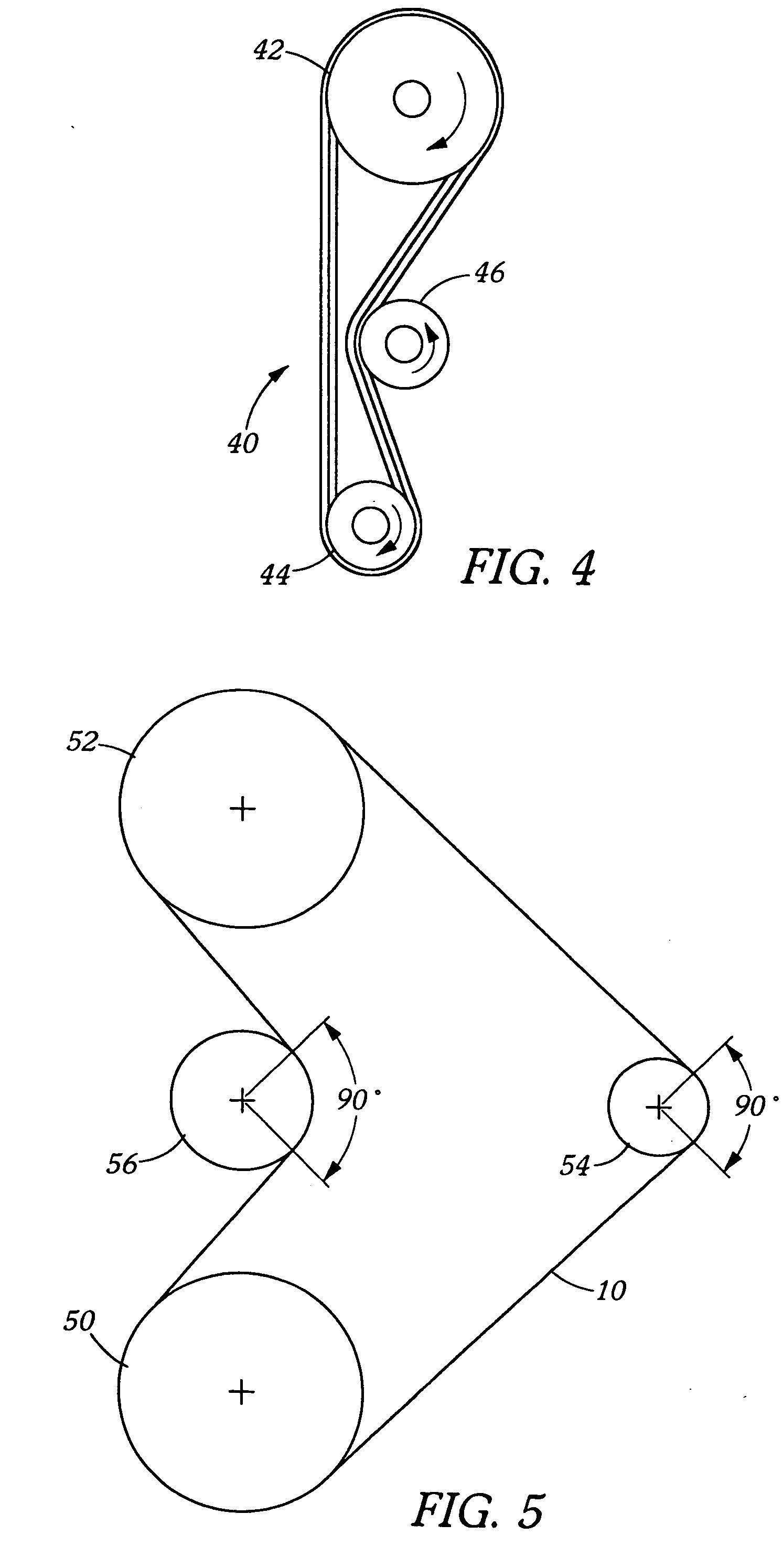 Endless belt with improved load carrying cord