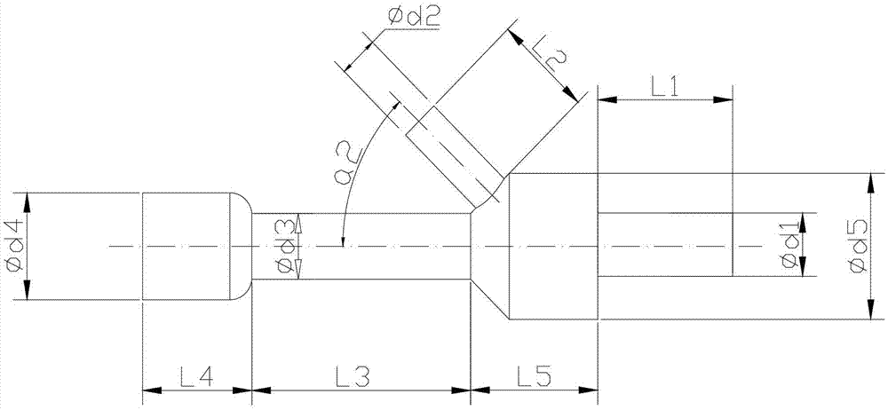 Gas-assisted atomizing nozzle of atomization hyperviscous fluid