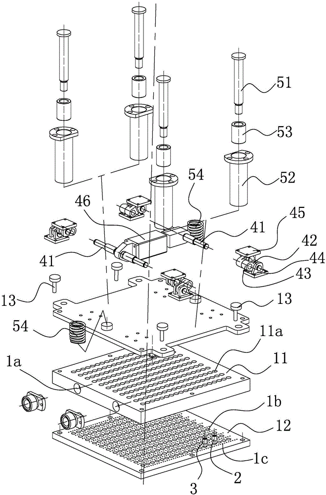 Material injection device for mold