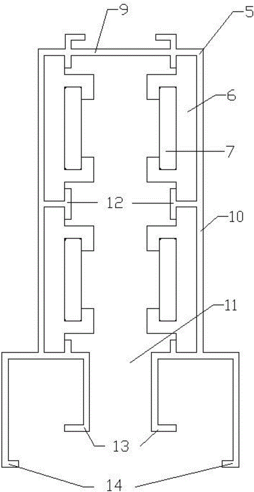Bus duct system for supplying power
