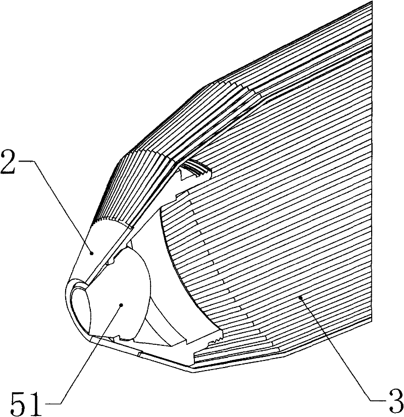 Forward type annular lighting system with digital lens