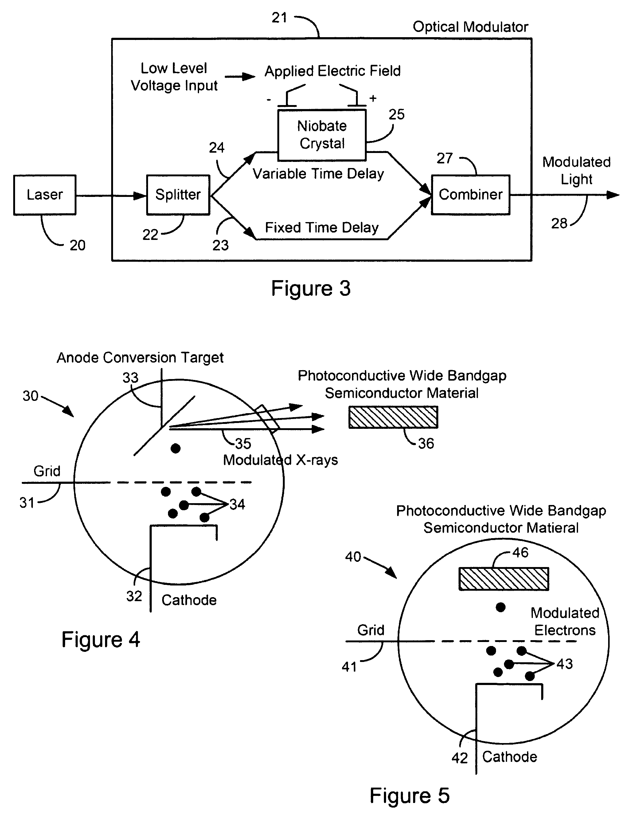 System and method of modulating electrical signals using photoconductive wide bandgap semiconductors as variable resistors