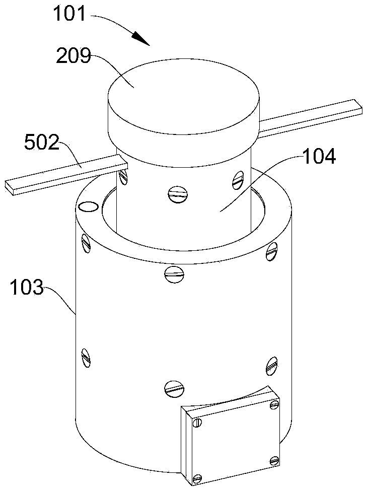 A ground lock device