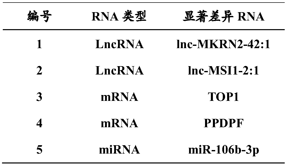 Exosome RNA molecular marker combination used for early diagnosis of colorectal cancer and application of exosome RNA molecular marker combination used for early diagnosis of colorectal cancer