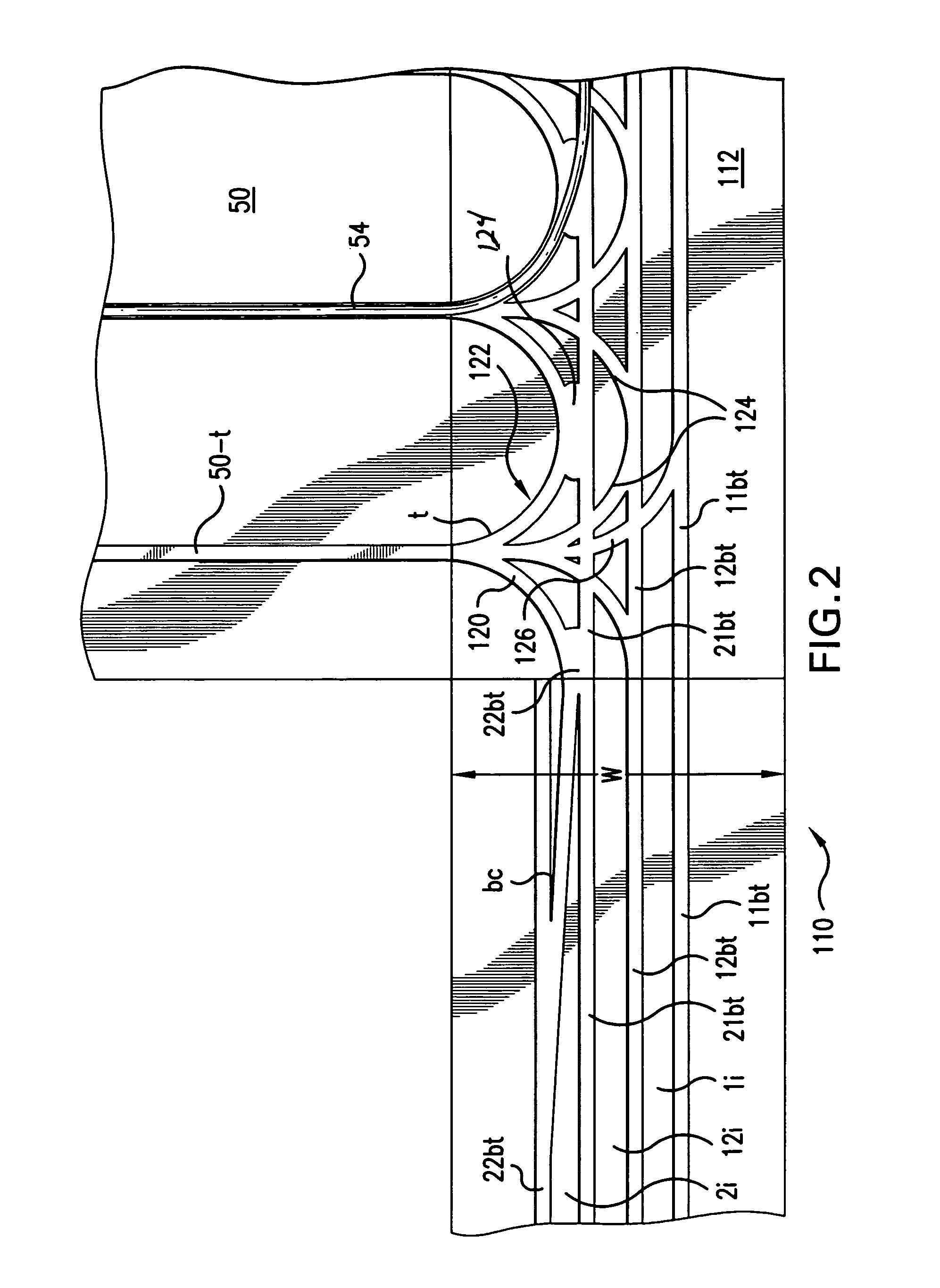 Radiant heating/cooling tubing substrate with in plane bus