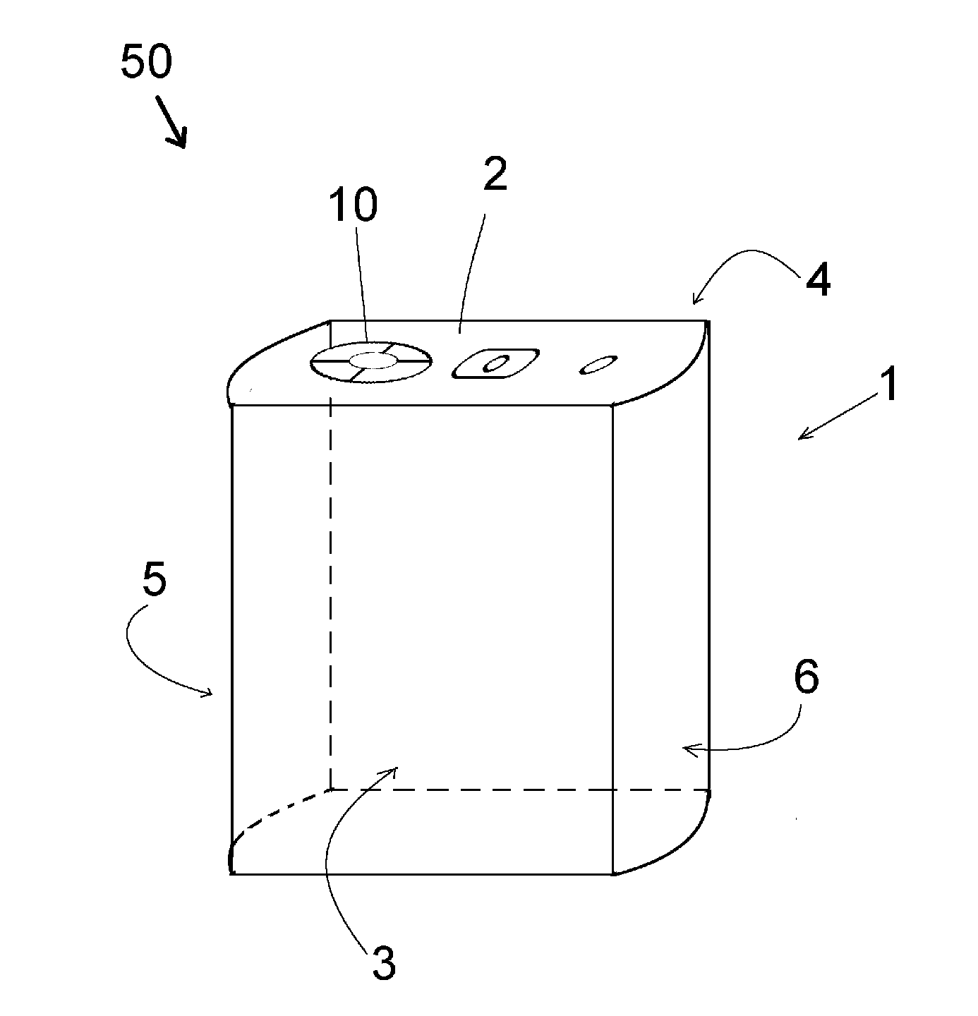 Safety valve for gastight battery and gastight battery using safety valve