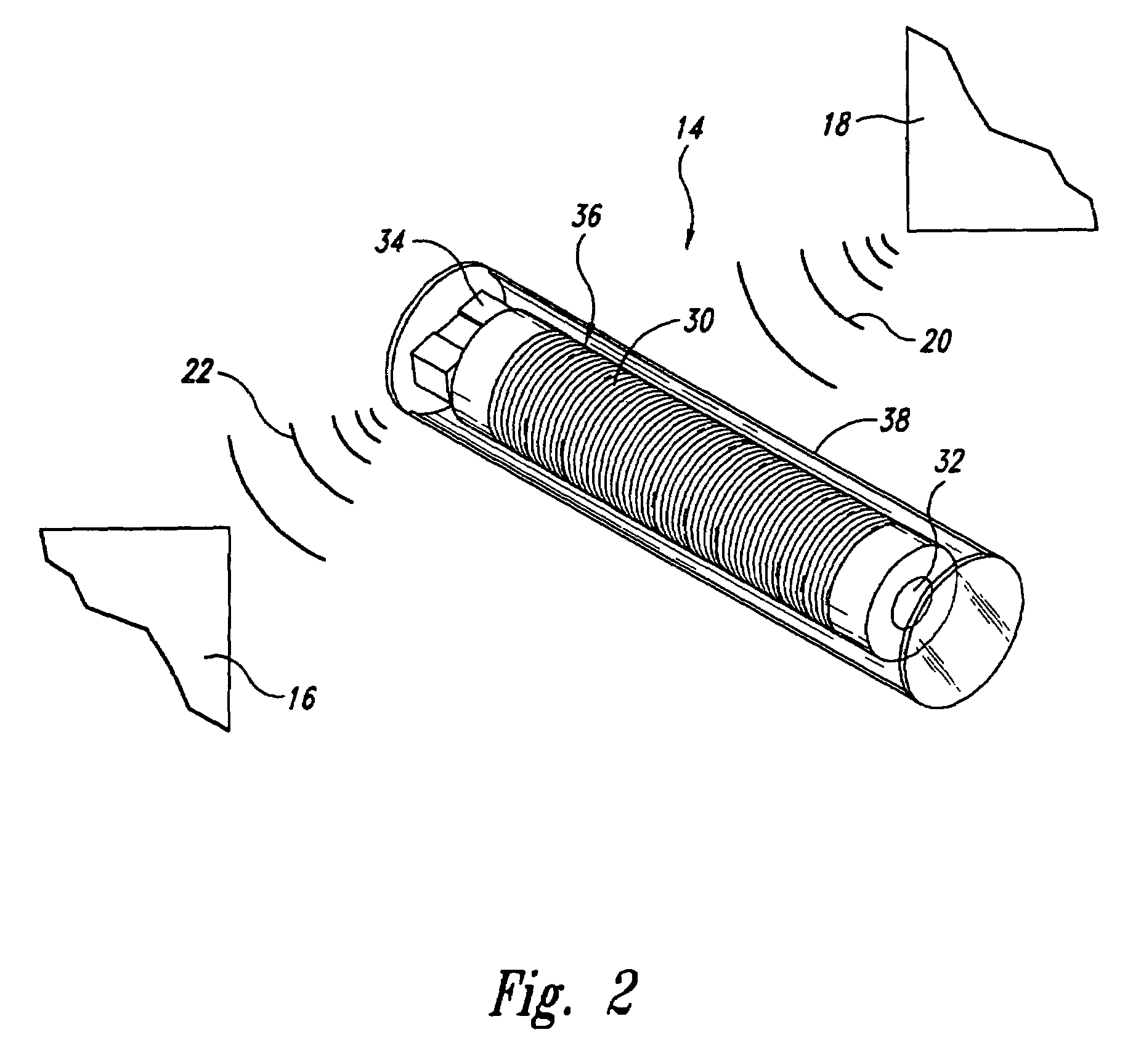 System for spatially adjustable excitation of leadless miniature marker