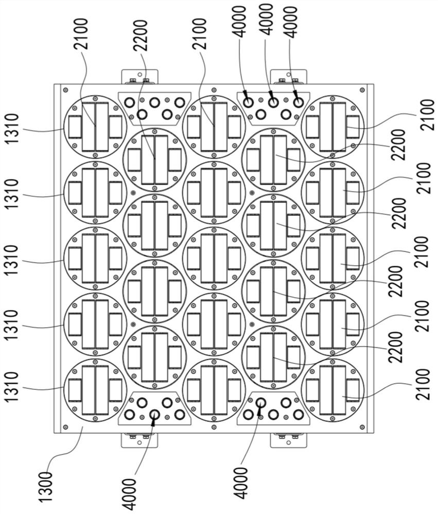 Rotary roller deflection type sorting device and logistics sorting system