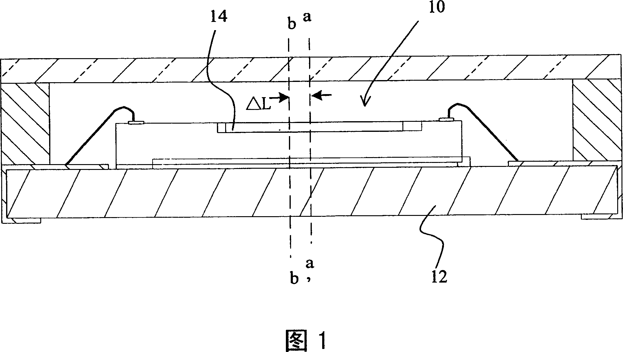 Encapsulation structure of optical sensing element with micro-packaging area