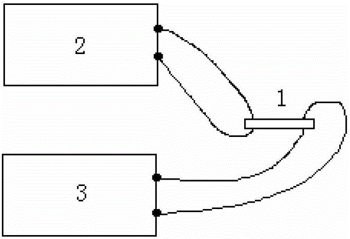 A method for measuring the resonant frequency of a piezoelectric wafer